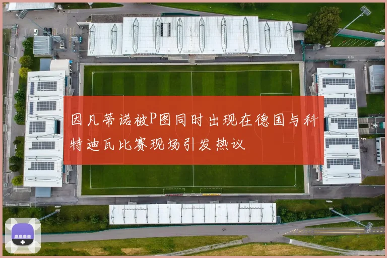 因凡蒂诺被P图同时出现在德国与科特迪瓦比赛现场引发热议